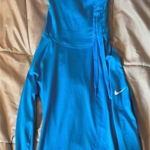 Blue jogging sweatshirt